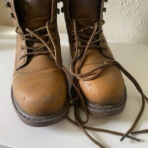 Women Brown work Boots